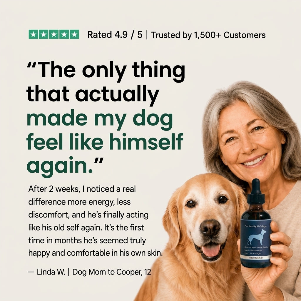 Puppy Again™ - Liquid Marine Collagen for Dogs