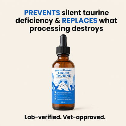 Stop the Silent Deficiency Before You See the Signs with PawFectHeaven™ Taurine Supplement